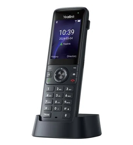 Yealink AX83H IP Phone - Cordless - Wi-Fi, Bluetooth - 5 conferenze multiple - Montabile a parete, Montabile su supporto