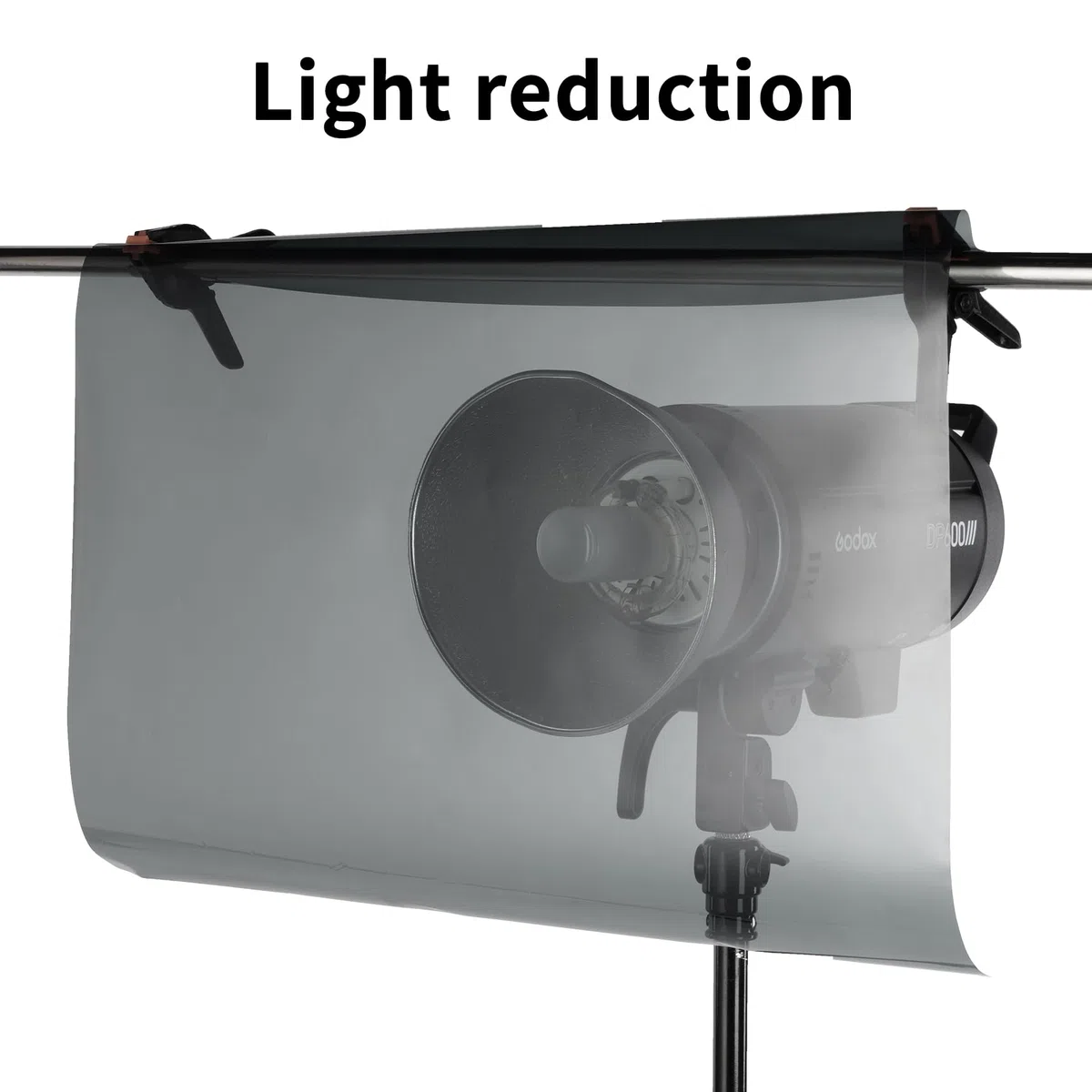 Kit di fogli con filtro ND in gel a densità neutra, per studio fotografico, video, torcia, luce a LED (kit da 4 pezzi)