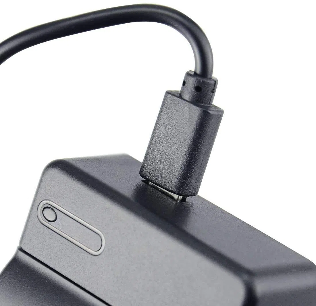 DSTE VW-VBG130 - Set di 2 batterie agli ioni di litio e caricabatterie micro USB, compatibile con Panasonic AG-HMC150 HMC153MC HMC70 HMR10 HMR10A HMR10E HMR10P HSC1U HDC-DX1 DX1-S DX1EG-S DX1GK