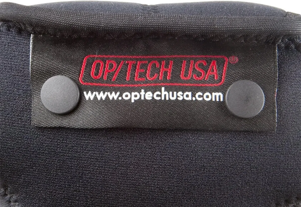 Op/Tech D Series - Custodia morbida a tasca per macchina fotografica SLR Zoom, colore: Nero