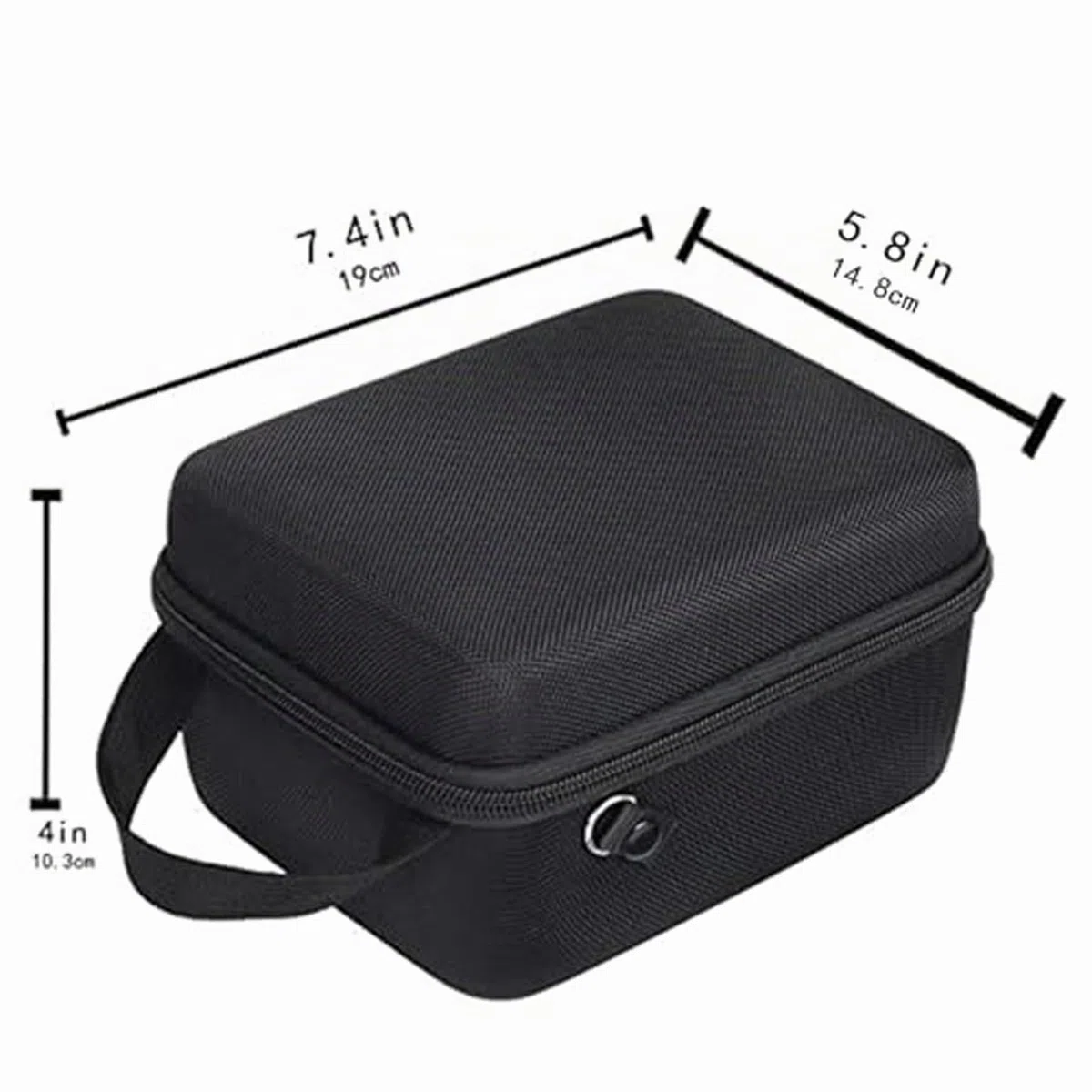Aenllosi Custodia Rigida Portatile per Panasonic Lumix FZ80D/FZ72/FZ82/FZ83 Fotocamera,Nero