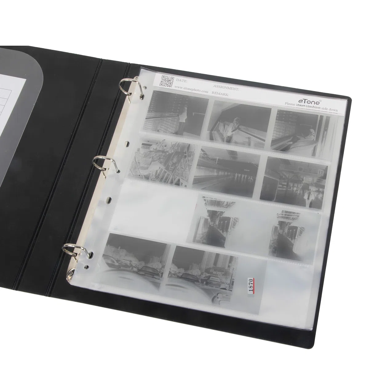 eTone - 50 fogli per archiviazione, 120 pagine negative, 50 x 120 cm