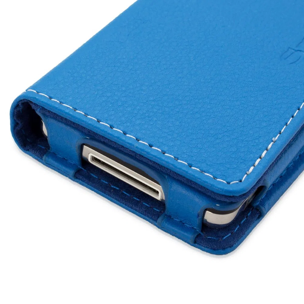 Snugg™ - Custodia in pelle per iPod Classic, colore: Blu