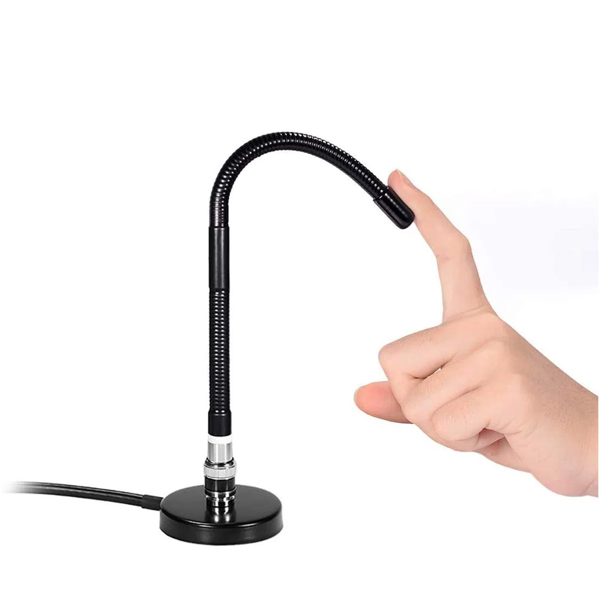 Bingfu Antenna Radio CB 27MHz Base Magnetica Connettore BNC PL259 Frusta Morbida Compatibile con Cobra Midland Uniden Maxon President Radio CB Portatile Scanner Radio Autoradio Mobile