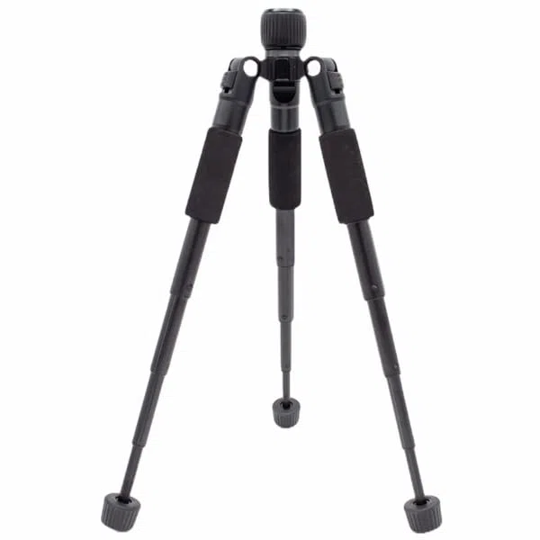 Comet HFJ-Tripod Mini treppiede portatile per antenna, pieghevole (da 7,5 "a 0,8 m), alluminio aeronautico, adattatori inclusi