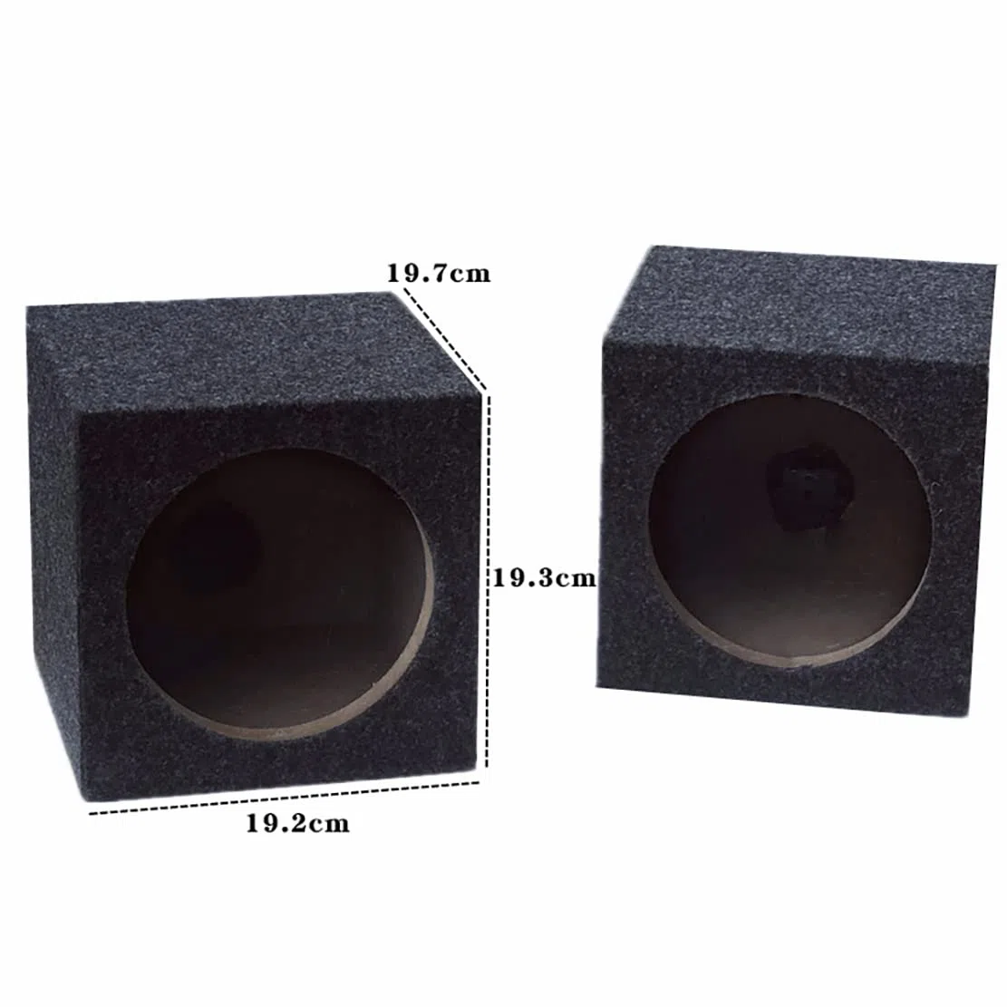 Singolo 6.5-Inch Speaker Box Universale Sigillato per Auto Music Pair