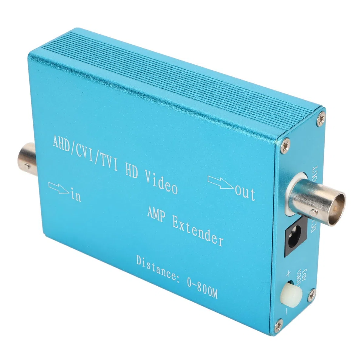 Annadue Amplificatore di Segnale Video HD AHD CVI TVI Amplificatore di Segnale Video con Plug and Play per di Sicurezza con Telecamera CCTV BNC