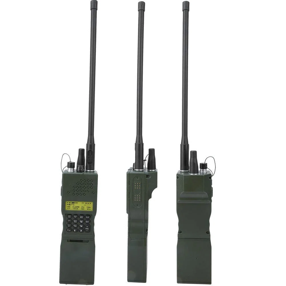 Z020/PRC-152 Dummy Radio Case Model, Fittizia Talkie Guscio No Funzione Solido E Realistico Alloggiamento Walkie Modello Rimovibile Antenna Comunicazione Scatola Adatto Airsoft Esterno Cosplay