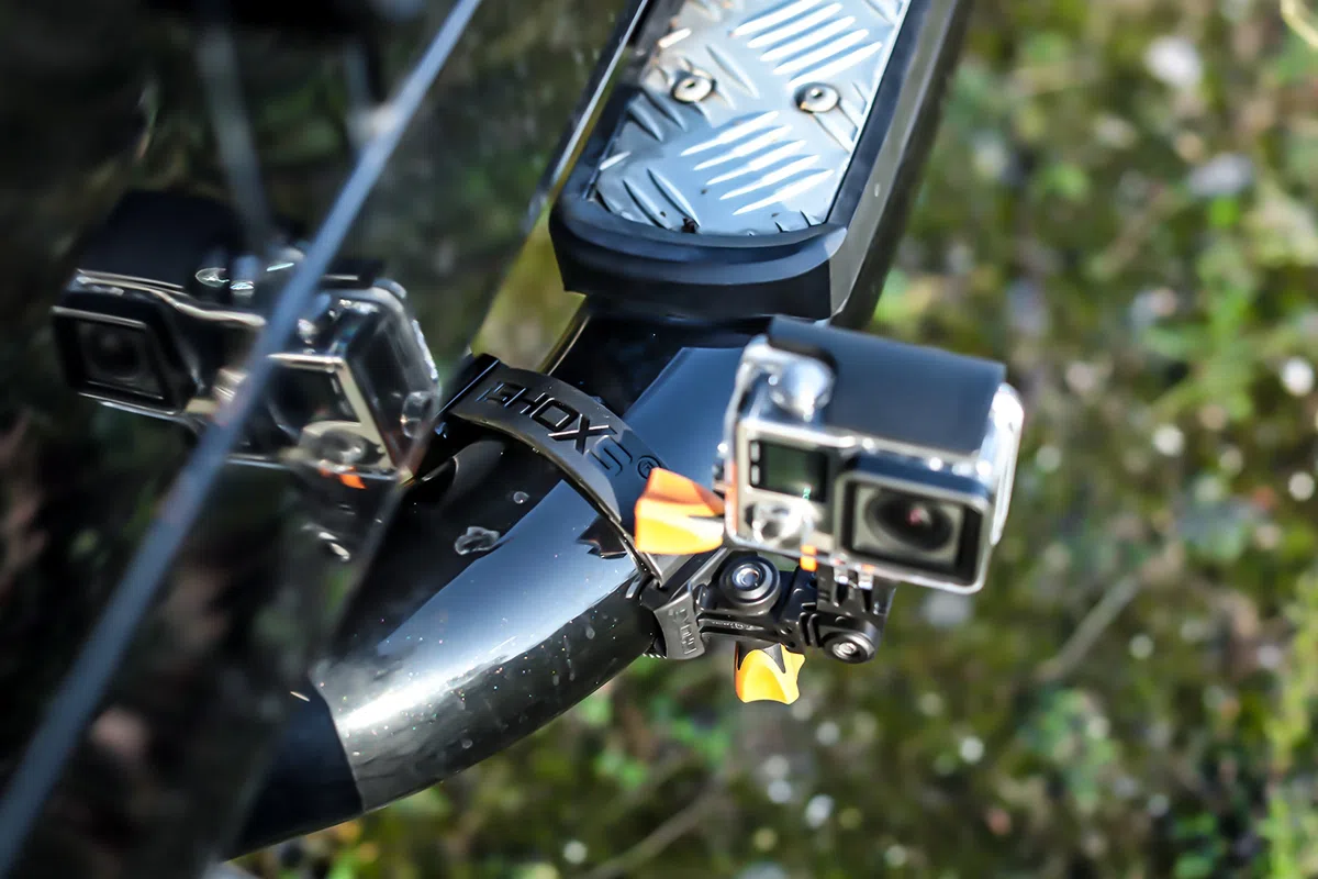 Supporto per cintura Proflex con funzione di sgancio rapido, supporto in alluminio altamente flessibile, adatto per GoPro e sport o action cam compatibili
