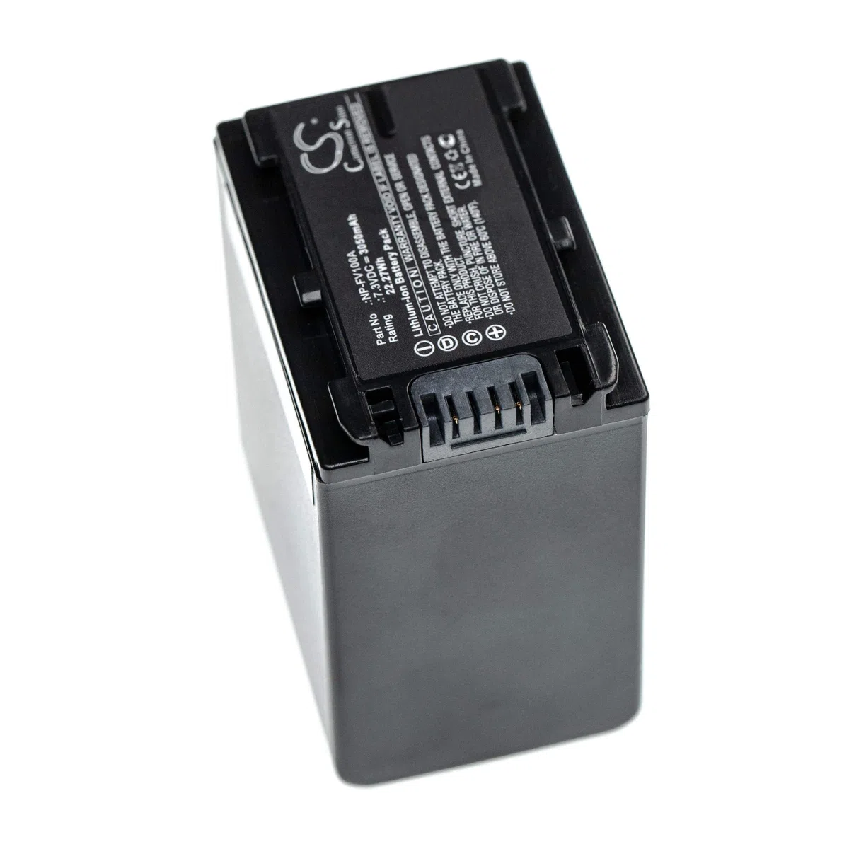 vhbw batteria compatibile con Sony FDR-AX33, FDR-AX45, FDR-AX40, FDR-AX700, FDR-AX60, FDR-AX53 videocamera camcorder (3050mAh, 7,3V, Li-Ion)