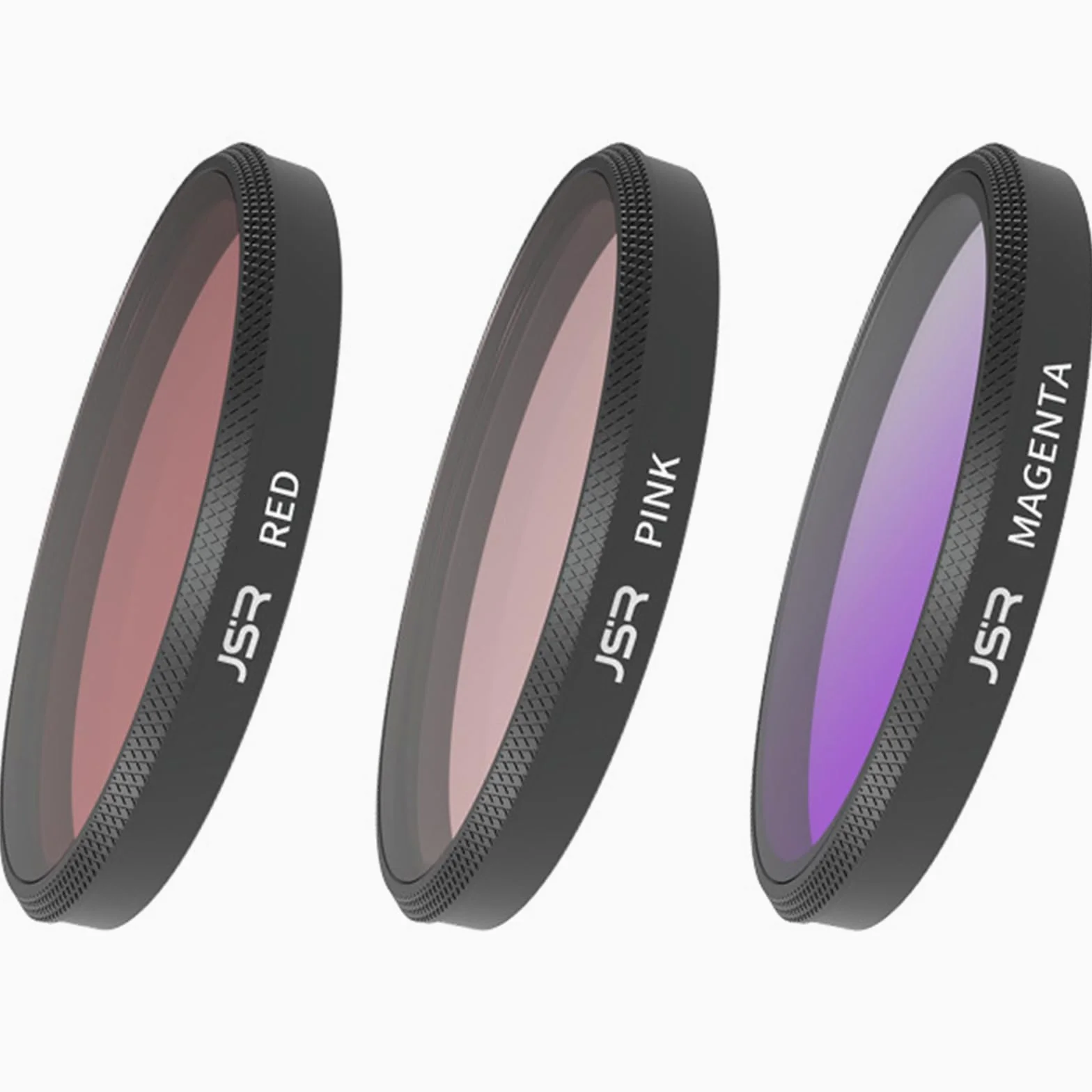 Custodia impermeabile Filtro per immersioni per Insta360 GO Ultra, Rosa/Rosso/Viola Sott'acqua Filtro Lente Protezione Accessori per Insta360 GO Ultra Custodia subacquea (3PCS)