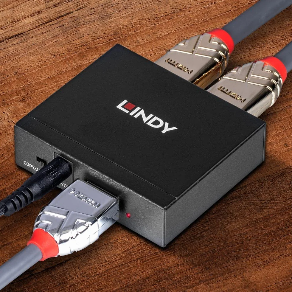 Lindy 38158 Splitter Hdmi 4K 2160P30 3D, 2 Porte