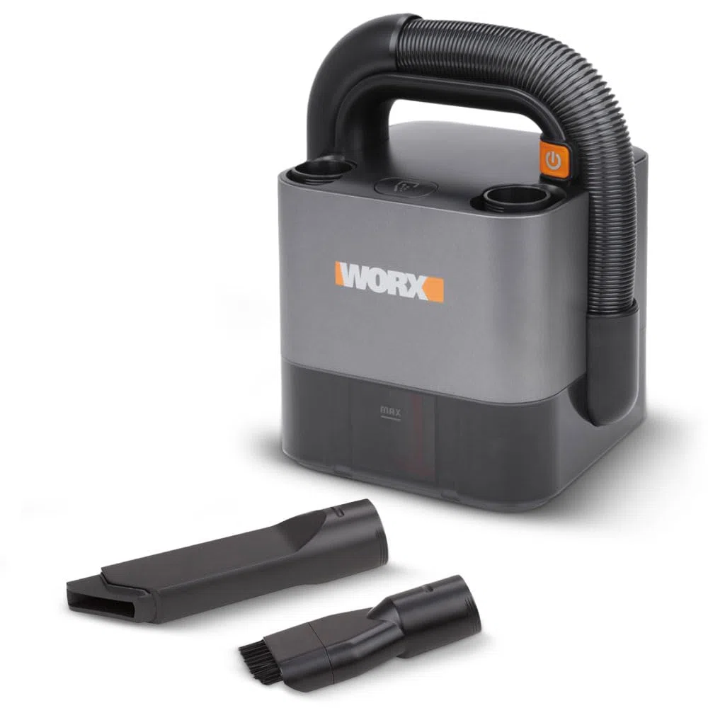 WORX WX030.9 Aspirapolvere per Auto 20 V (S/Batti), Nero
