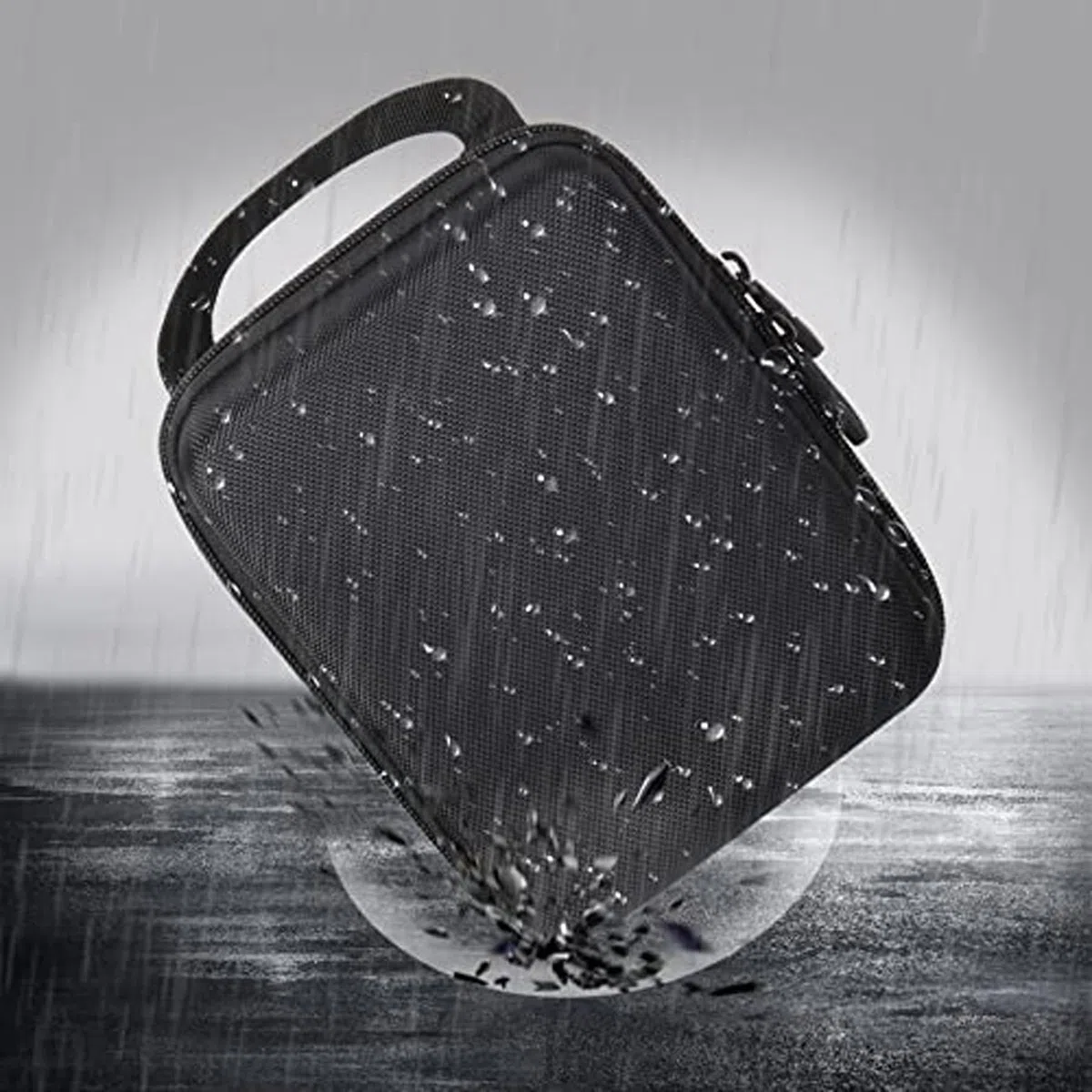 Aenllosi Custodia Rigida Portatile per Panasonic Lumix FZ80D/FZ72/FZ82/FZ83 Fotocamera,Nero