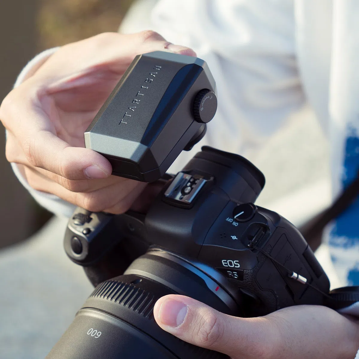 TTARTISAN Telecamera Dot Sight per teleobiettivo Fotografia Peso leggero con Cold Shoe Mount (senza batteria CR2032)