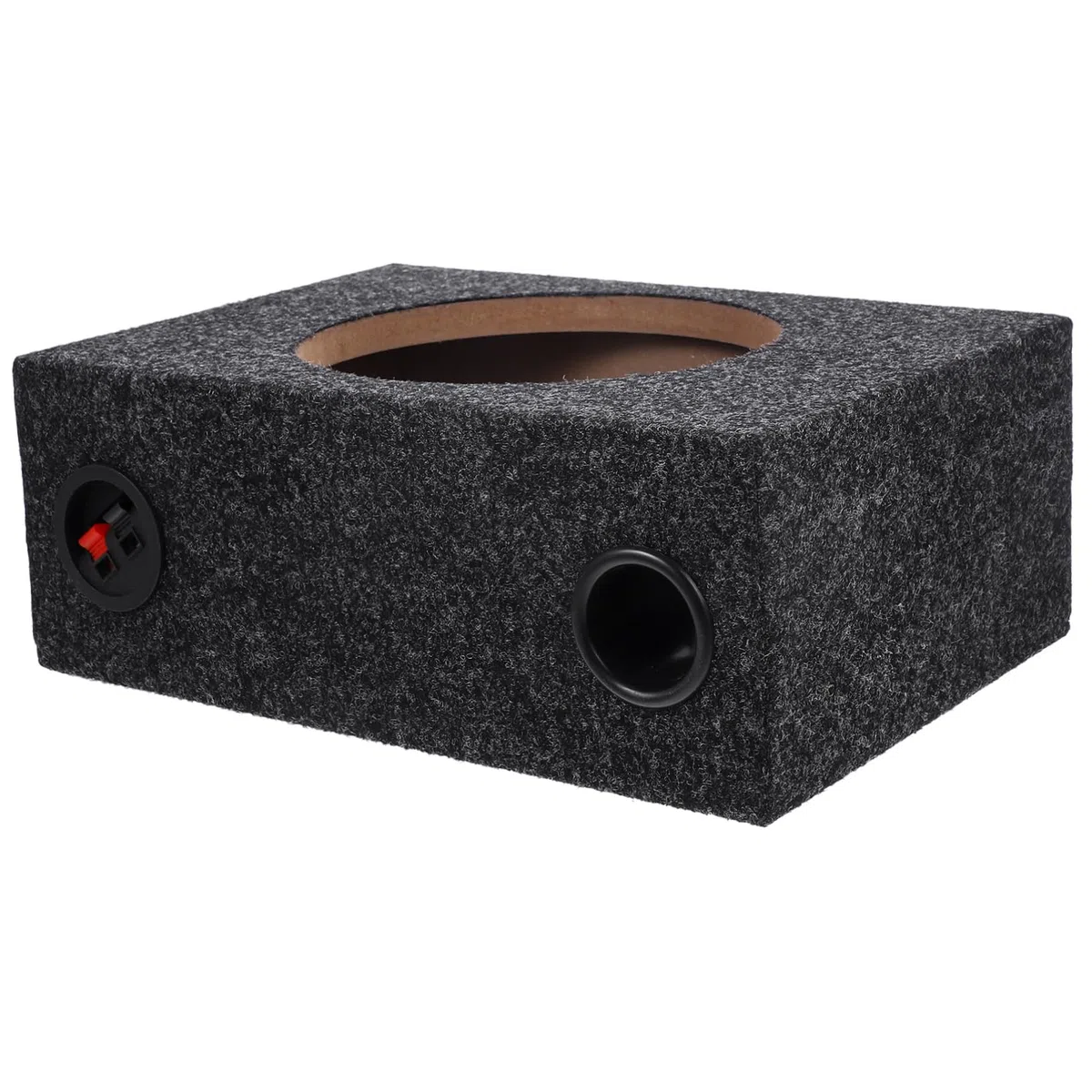 Valiclud Scatola Subwoofer Sigillata Da 8 Pollici Per Auto Con Rivestimento in Moquette Box Per Subwoofer Facile Da Installare Per Appassionati Di Audio Auto Fai Da Te