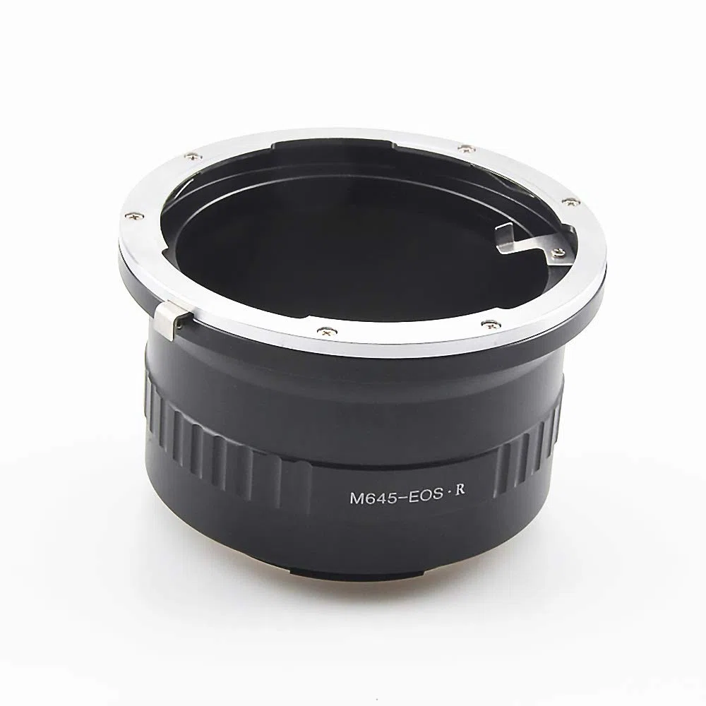 Mamiya 645-EOS R,Adattatore per obiettivo Mamiya 645 M645, compatibile con fotocamera EOS RF RP,M645 a EOS R
