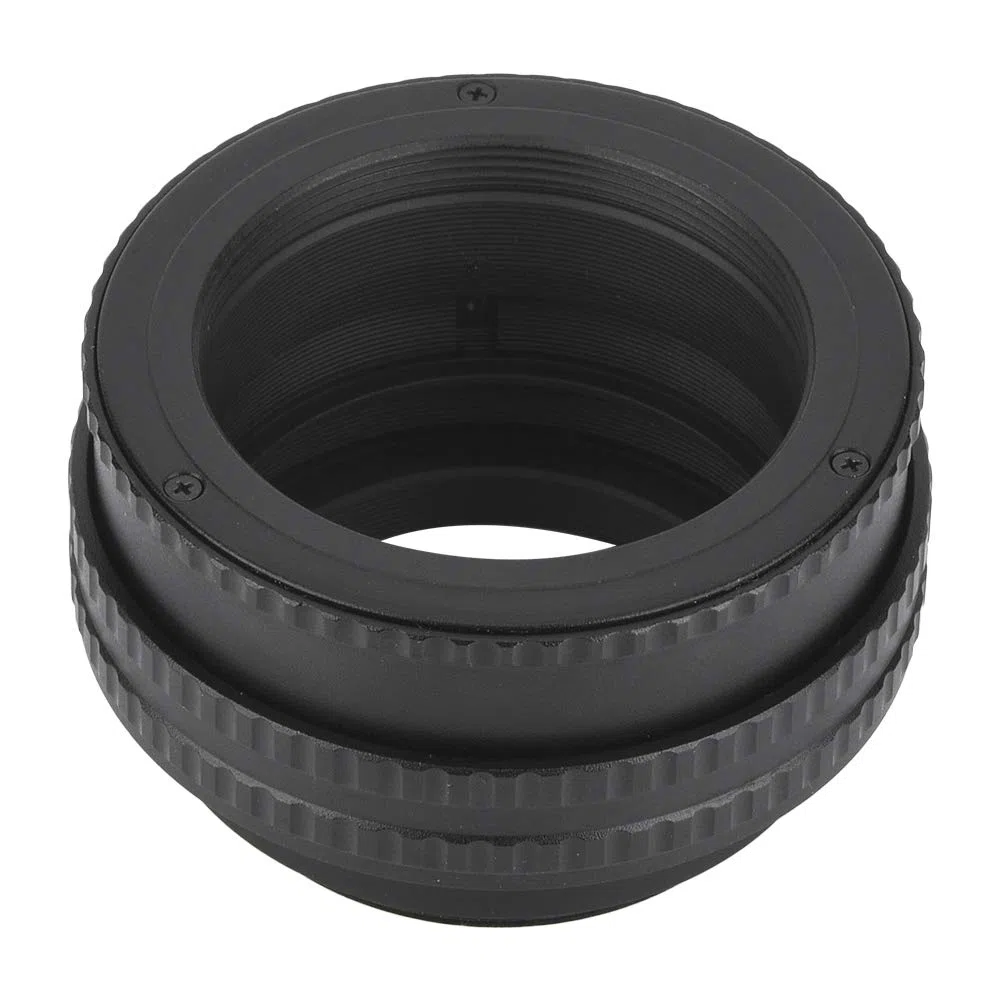 CHICIRIS Adattatore Elicoidale di Messa a Fuoco M42, Tubo Macro Regolabile 17-31 Mm per la Messa a Fuoco Dell'obiettivo, con Attacco M42 Standard, Robusta Lega di Alluminio