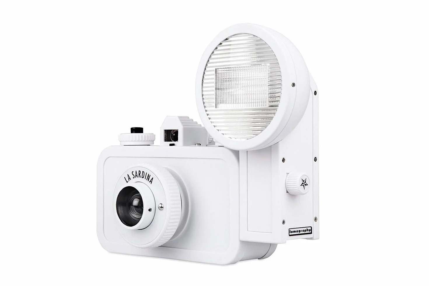 Lomography Macchina Fotografica Analogica La Sardina & Flash - Diy