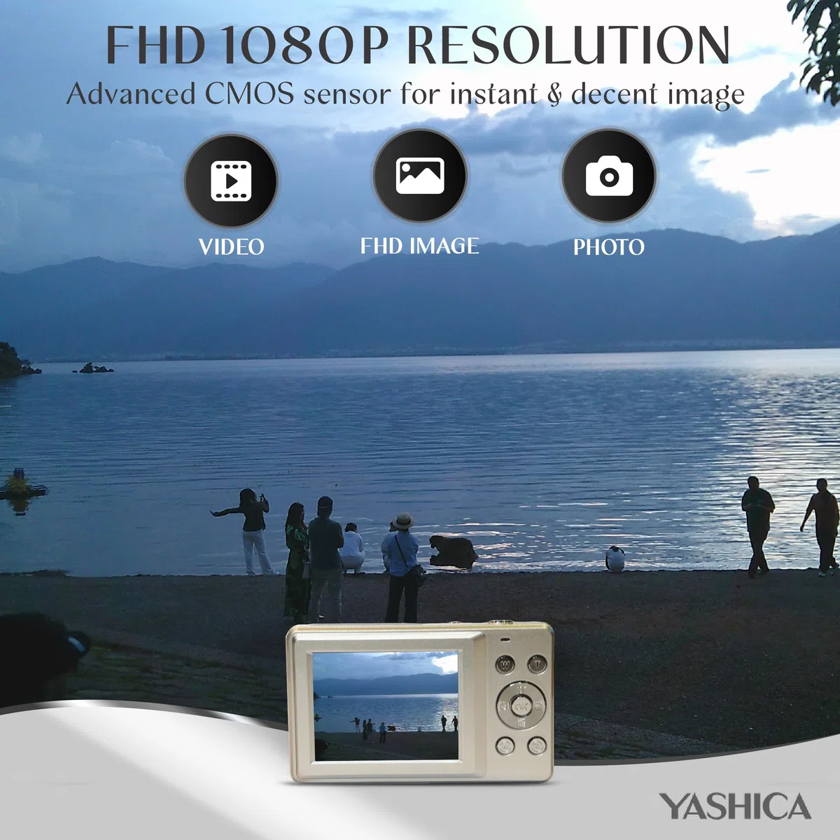 Yashica DigiPix 100 Argento