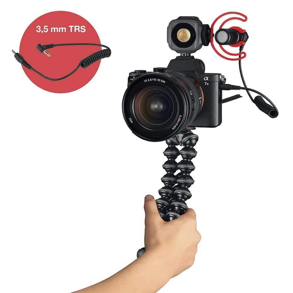 JOBY GorillaPod Mobile Vlogging Kit (Smartphone Support, Wavo Mobile Microphone, Beamo Mini Led Light), Flexible Tripod with Light, Vlogging,Streaming