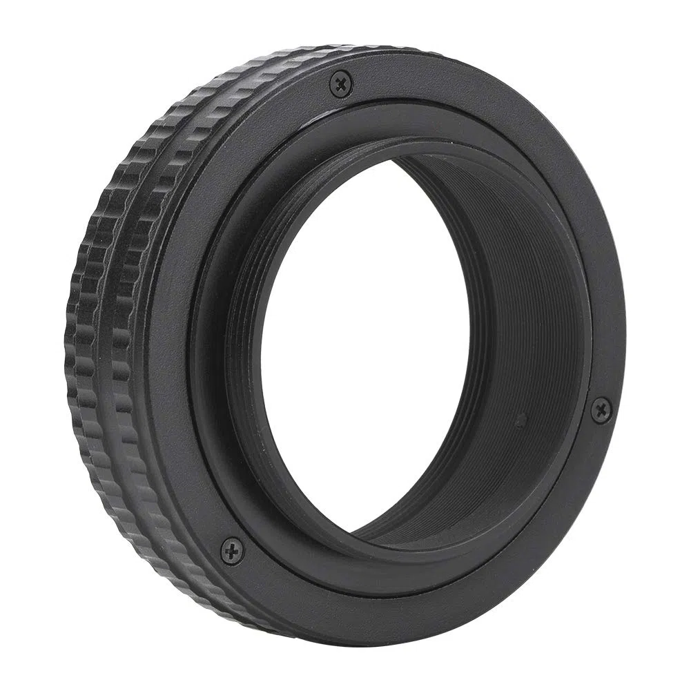 CHICIRIS Adattatore Elicoidale di Messa a Fuoco M42, Tubo Macro Regolabile 17-31 Mm per la Messa a Fuoco Dell'obiettivo, con Attacco M42 Standard, Robusta Lega di Alluminio
