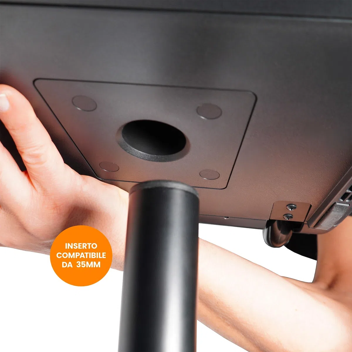Supporti per Casse Acustiche | MusicalStore2005 Supporto Treppiede Universale per Diffusori, Altezza Regolabile 120-180 cm, Struttura Stabile e Richiudibile
