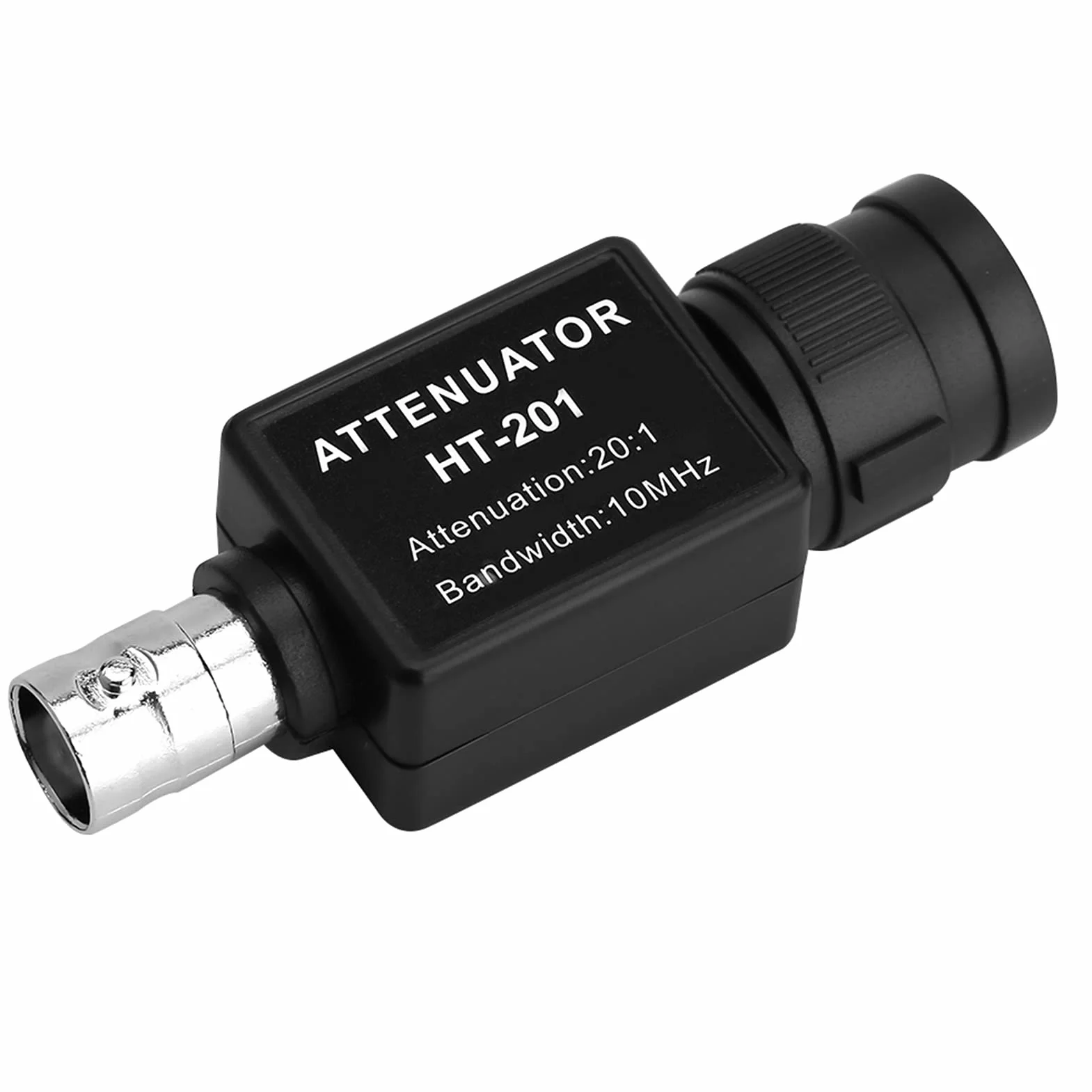 Attenuazione del segnale per oscilloscopio, attenuazione del segnale HT201 20: 1 Attenuatore passivo di larghezza di banda 10 MHz, accessorio per oscilloscopio