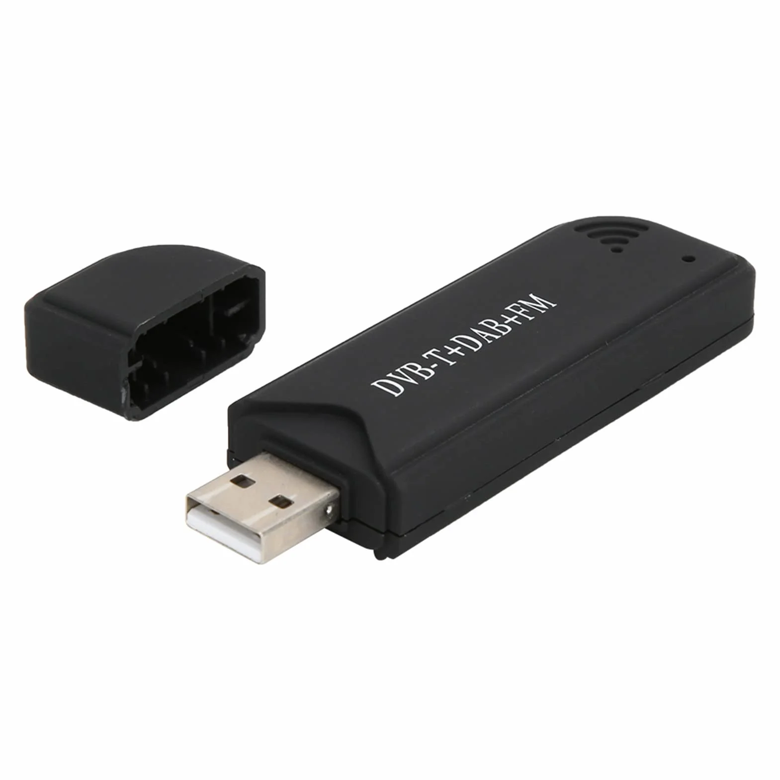 RTL2832U Ricevitore Sintonizzatore TV Digitale USB DVB-T FM SDR Dongle Stick per Utenti di Driver DAB con Registrazione Video in Tempo Reale e Supporto Multilingue