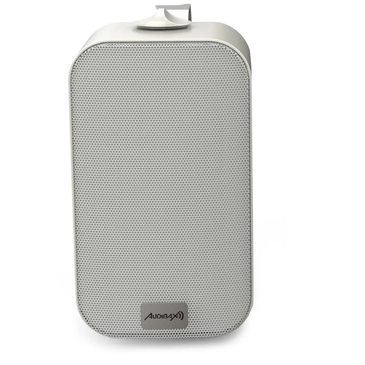 Audibax PR-42T Bianco - Diffusori Passivi da Scaffale HiFi - Coppia di Altoparlanti Stereo a 2 Vie - Rinforzo 75W - Montaggio a Parete Incluso - Altoparlanti con Woofer da 4"