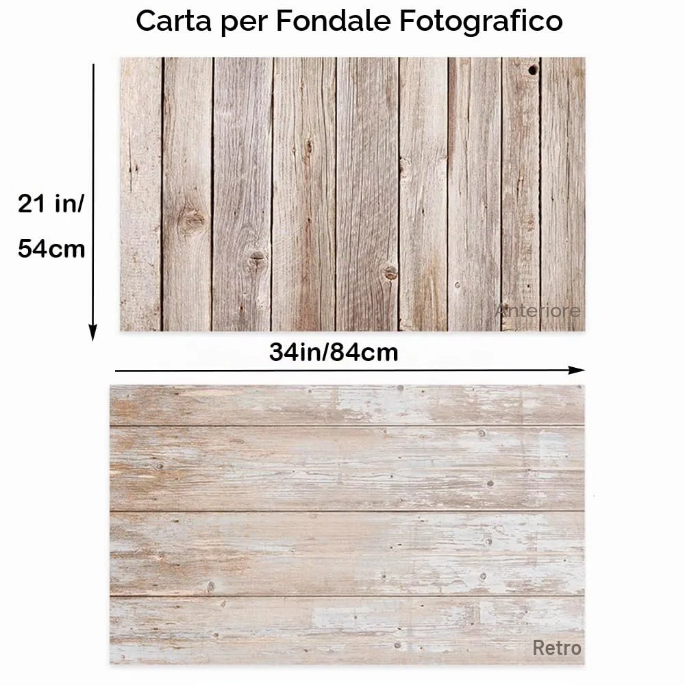 Set di 3 sfondi per fotografia alimentare, 56 x 86 cm, piatti su entrambi i lati, per studio fotografico, prodotti, gioielli, da tavolo, blogger, immagini, 6 modelli
