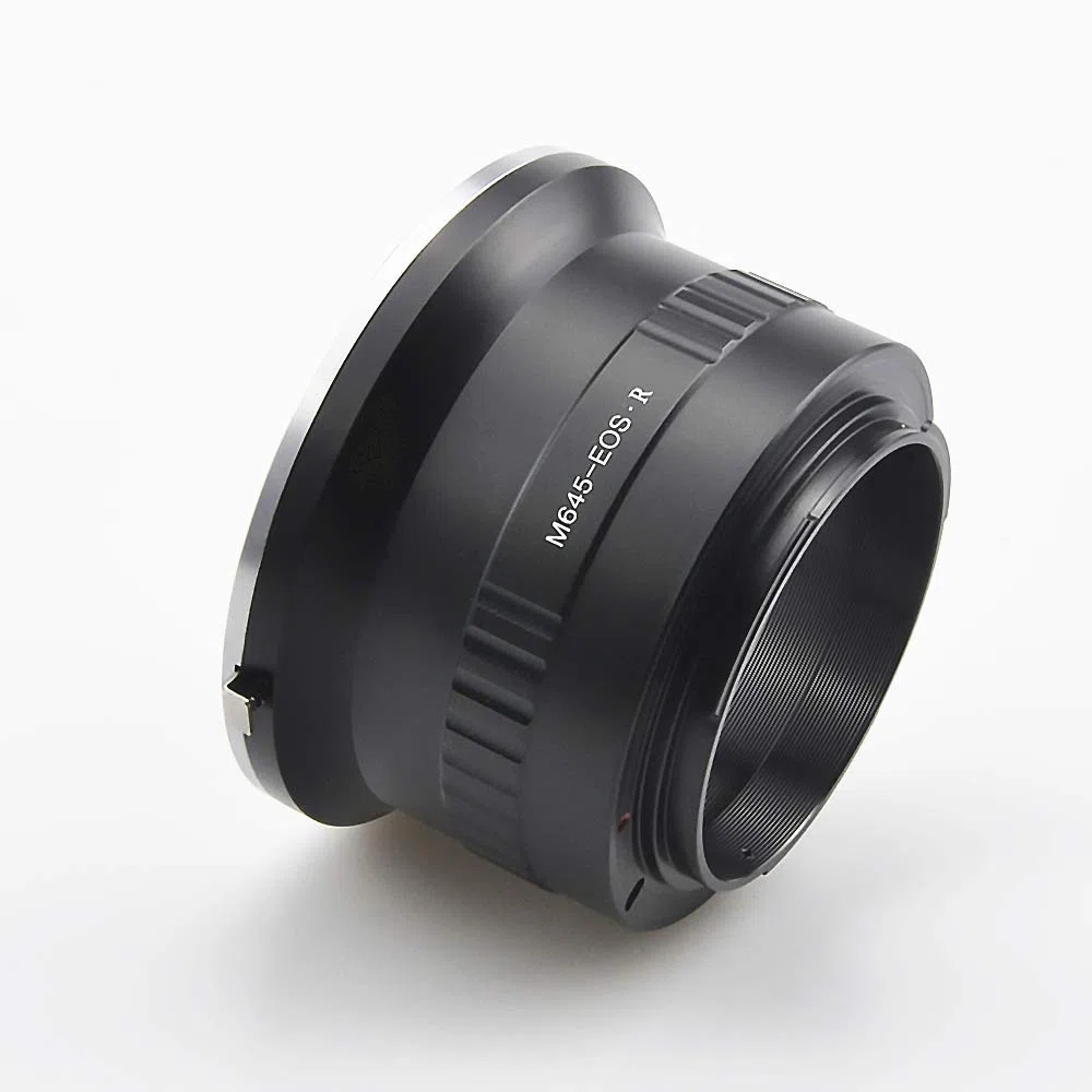 Mamiya 645-EOS R,Adattatore per obiettivo Mamiya 645 M645, compatibile con fotocamera EOS RF RP,M645 a EOS R