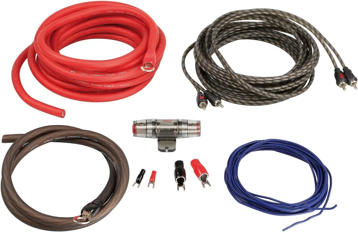 ACV LK-20 Car HiFi - Set di connettori per amplificatori, 20 mm²