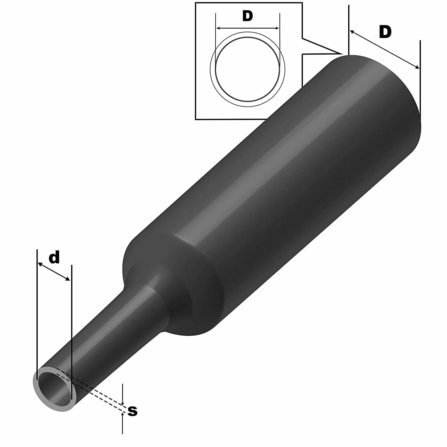 ISOLATECH tubo termorestringente al metro rosso con adesivo Ø 30mm 10 metri 3:1 set poliolefina isolamento cavi connessioni saldate non etichettato resistente ai raggi UV (Ø30mm 10 metri)