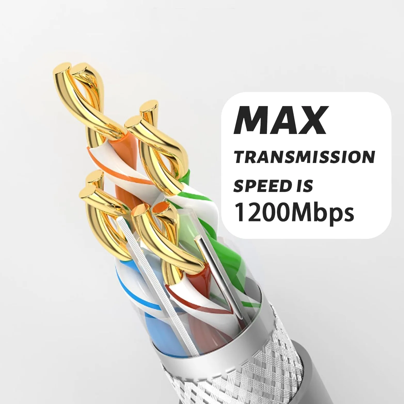 Cavo Starlink, 75 Piedi Cavo Sostitutivo Satellitare Rettangolare Starlink, Grigio Connessione Stabile, per Ufficio Domestico