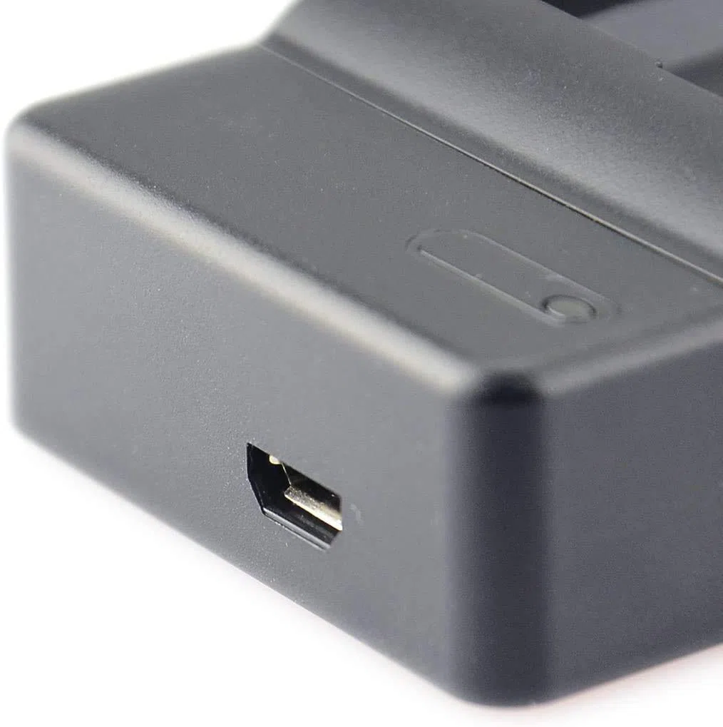 DSTE VW-VBG130 - Set di 2 batterie agli ioni di litio e caricabatterie micro USB, compatibile con Panasonic AG-HMC150 HMC153MC HMC70 HMR10 HMR10A HMR10E HMR10P HSC1U HDC-DX1 DX1-S DX1EG-S DX1GK