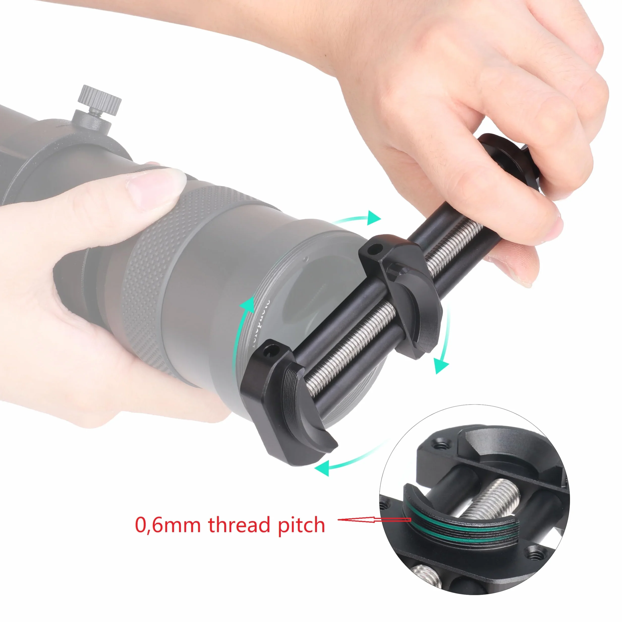 Hersmay Strumento di riparazione dell'obiettivo multifunzione Kit di strumenti per la riparazione dell'obiettivo della fotocamera Strumento di apertura della chiave del filtro dell'obiettivo