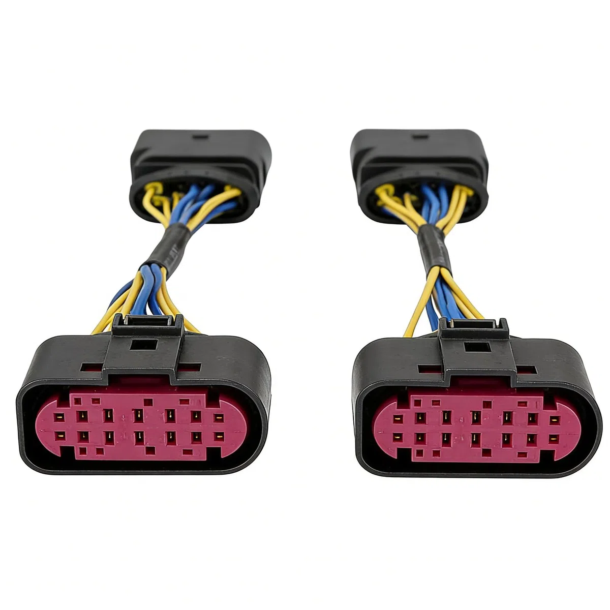 2x Adattatori per Connettori Fari Allo Xeno 10 Pin 14 Pin 1J0973737 per Golf Mk6 A1 A3 8P A4 A5 A6 A8 1J0973835