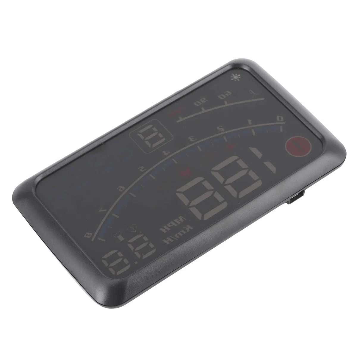 Proiettore per Auto Headup Display Set OBD2 HUD Parabrezza E4 Dati di Guida Universali Schermo a Colori Elettrico 5,5 Pollici