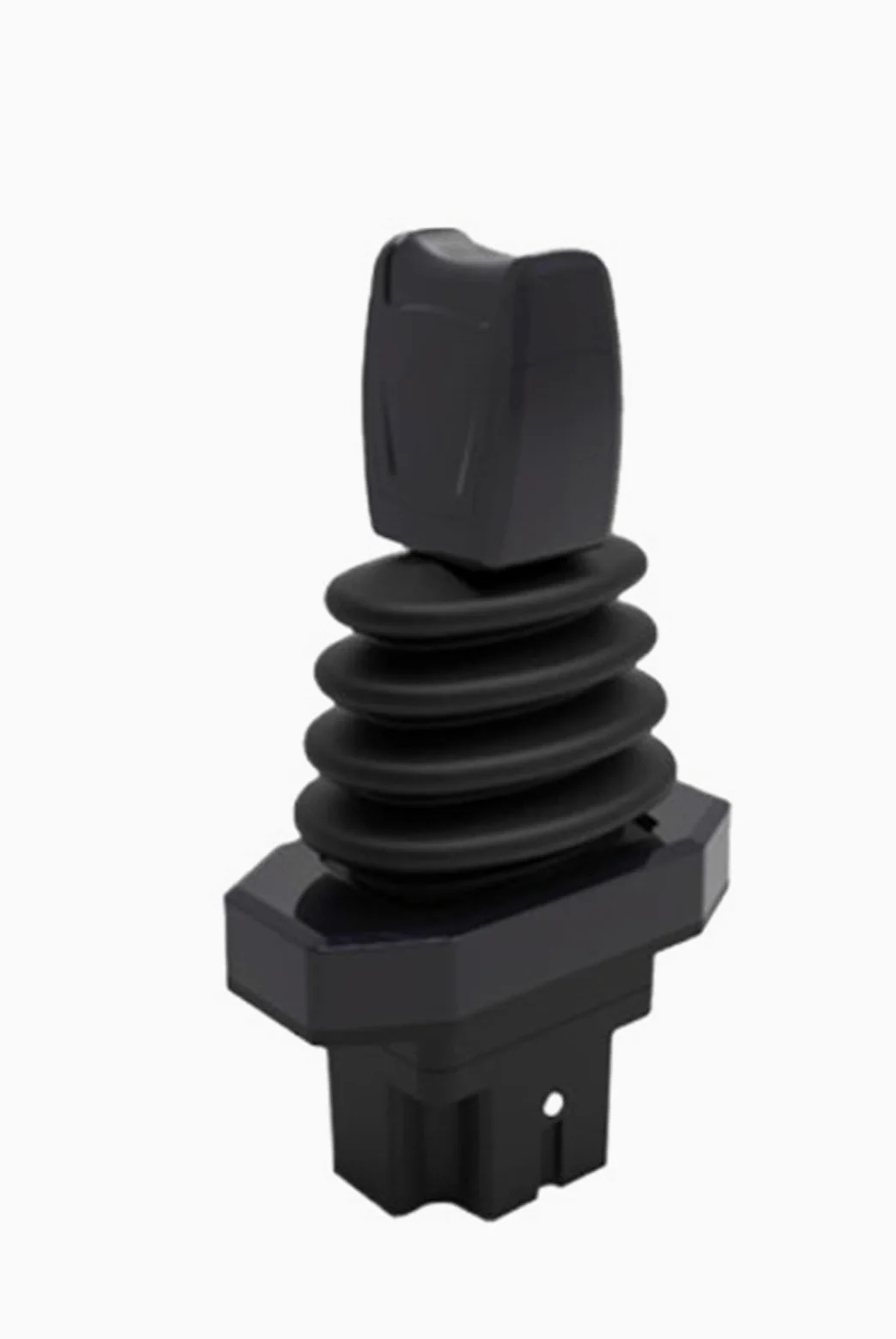DIKAMAN Joystick, SMC105 Macchinari di ingneria Controllo remoto Gru Maniglia comando Asta spinta ad asse singolo, Joystick Hall Tipo a punta dito(5V,Self-reset output 0.3-4.7)