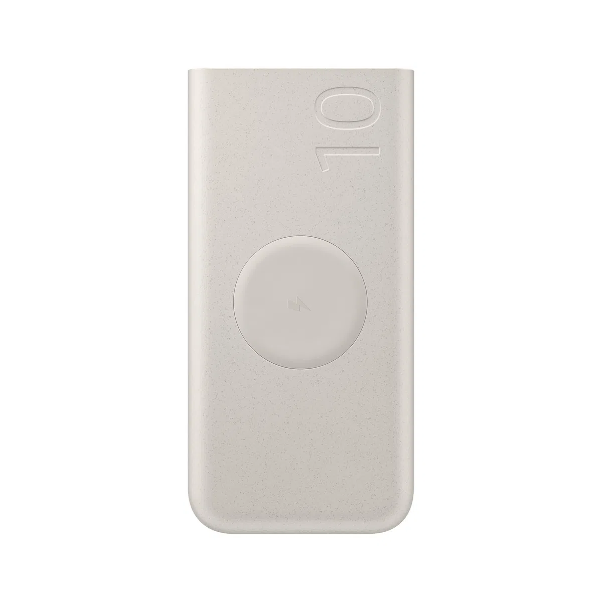 Samsung Caricabatterie Portatile Wireless, Power Bank Super Fast Charging 25W 10.000 mAh, 2 porte di ricarica USB-C e ricarica Wireless, Beige