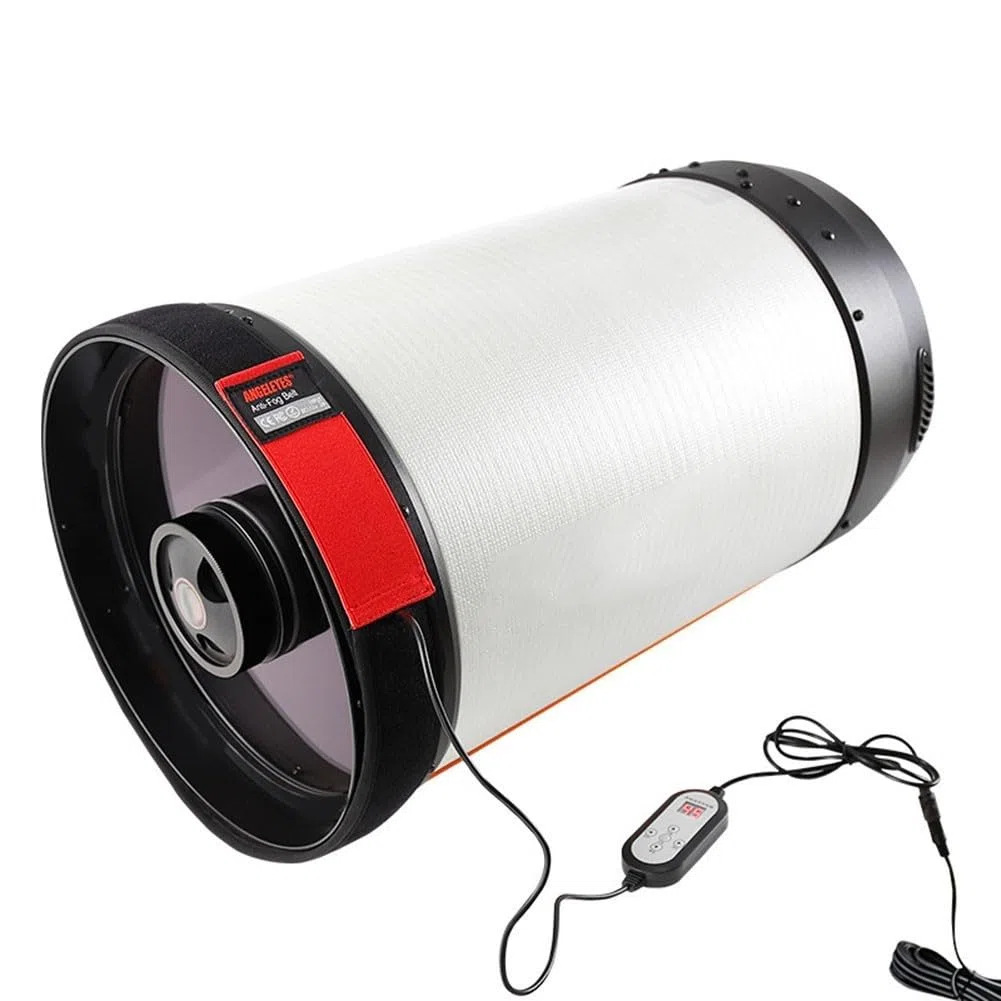 Potable - Fascia riscaldante per lenti con USB, per telescopi astronomici, riscaldatore di rugiada, con regolatore di temperatura, anti-condensa (1080 x 50 mm)