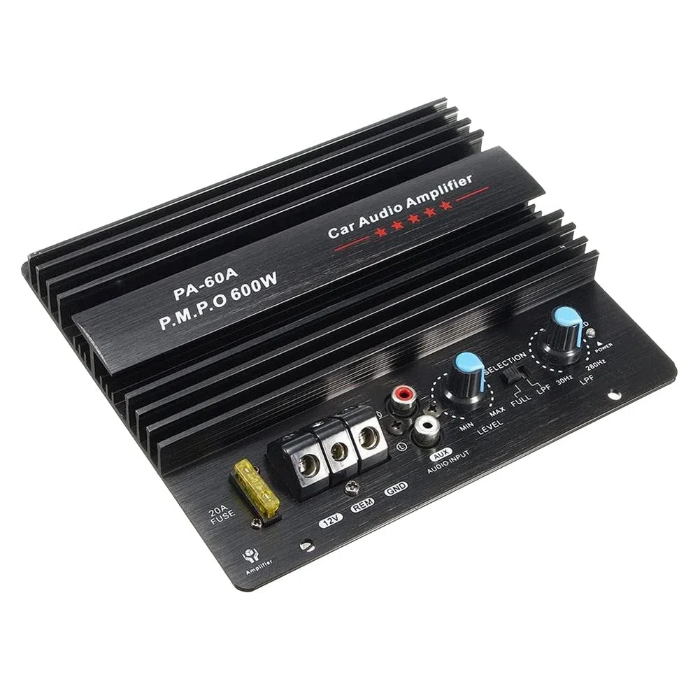 12V 600W Amplificatore di Potenza Audio per Auto Modulo Subwoofer Perdite Accessori Audio per Auto A Canale Mono Ad Alta Potenza