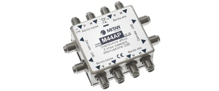 Multiswitch Attivo 4 utenze passante
