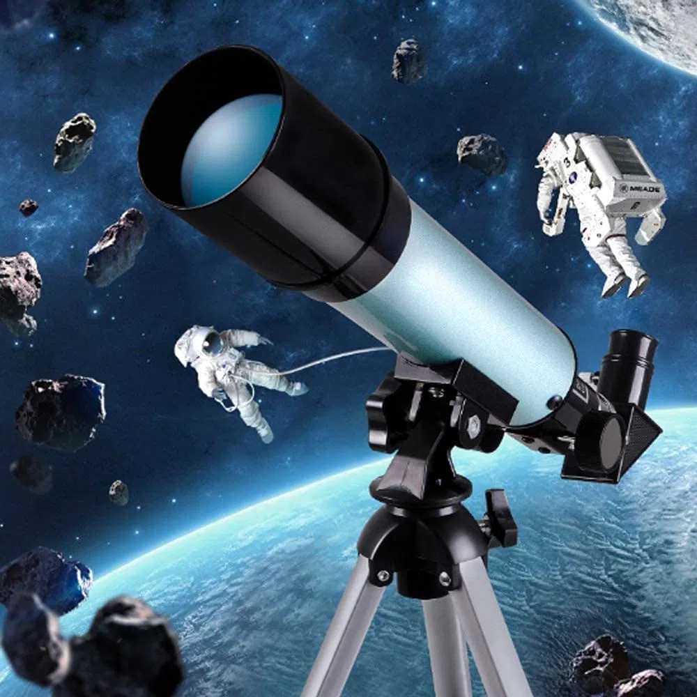 Teleskope für Astronomie-Anfänger, High-Definition-Hochauflösendes Astronomisches Teleskop F36050, Einsteiger-Teleskop für Kinder, Leicht und Tragbar