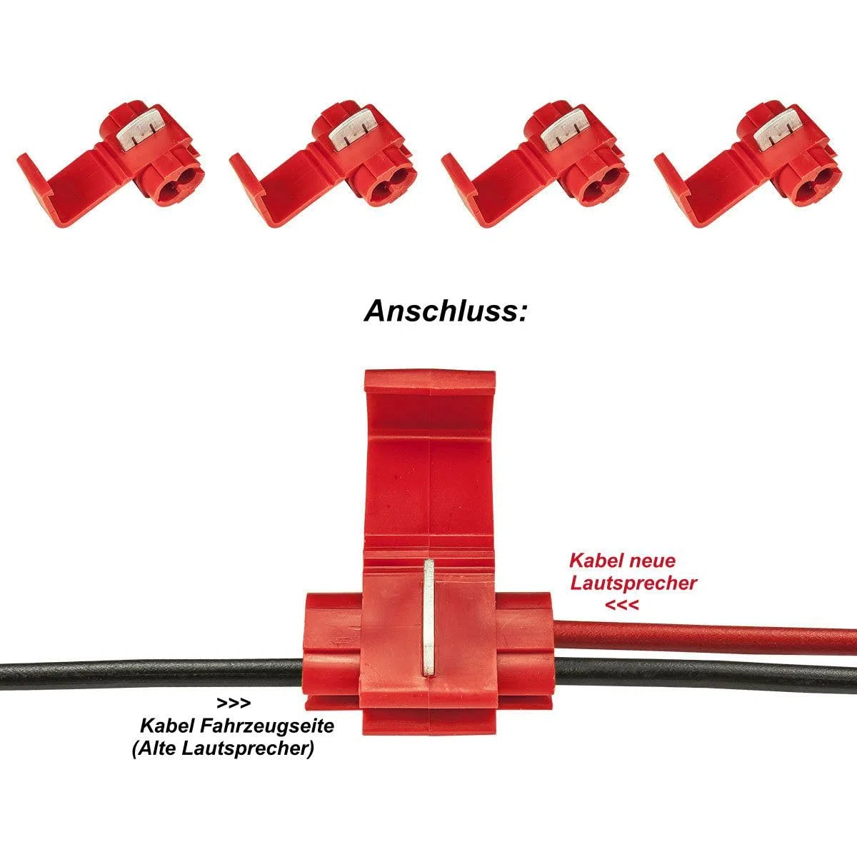 tomzz Audio 4042-000 Set di installazione di altoparlanti TA10.0-Pro compatibile con il sistema coassiale da 100 mm della VW Golf T3 T4 Polo Porsche 911