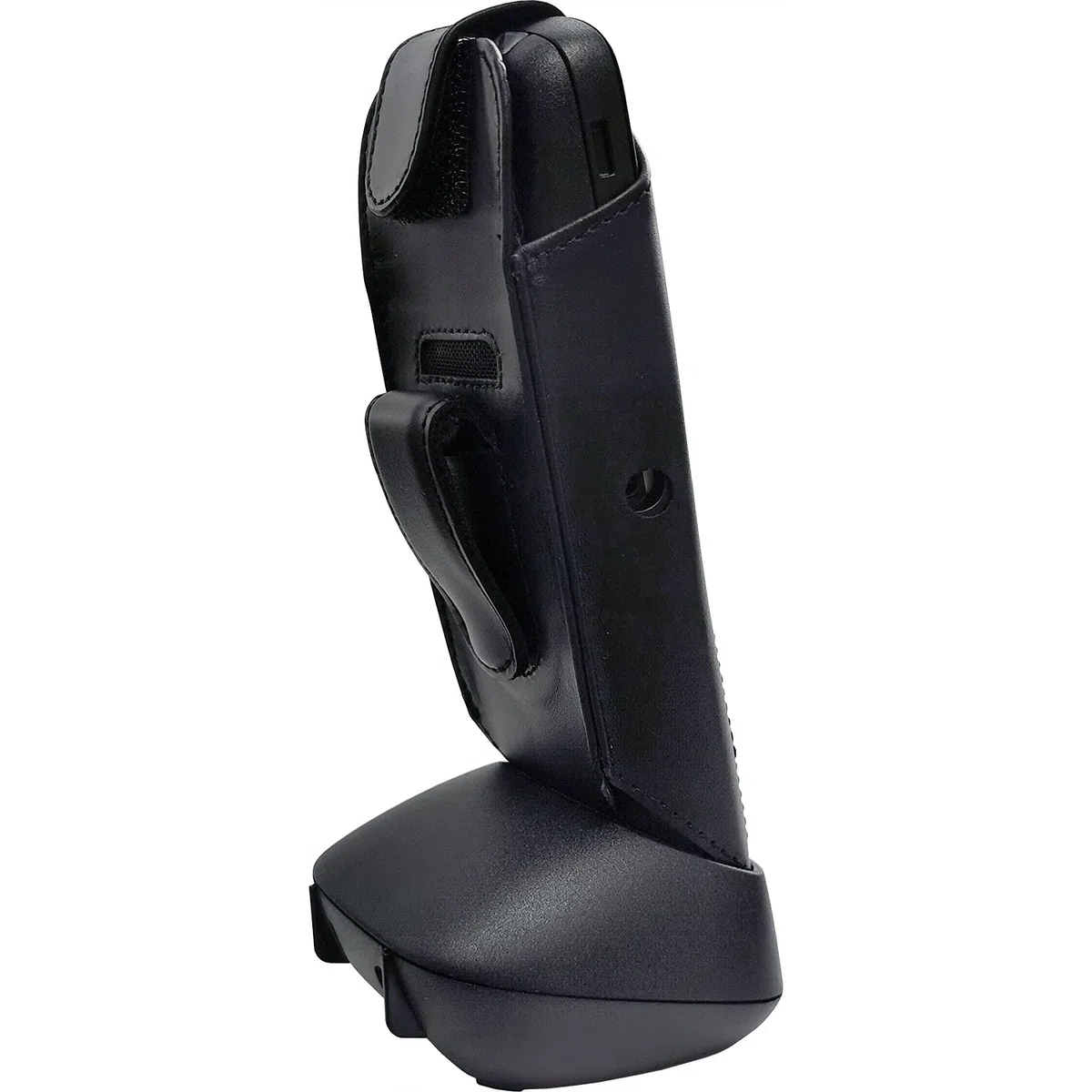 Custodia in pelle con clip per cintura in acciaio per Gigaset R700H e Unify R6