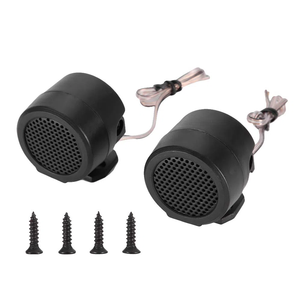 Duokon twitter auto-casse tweeter per auto Black 12V 500W Altoparlante per auto Mini Tweeter per o 165mm 91dB Altoparlante per auto Automobile Plastica Nero