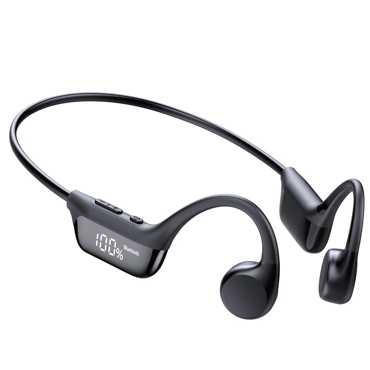 Cuffie Conduzione Ossea Bluetooth 6.0 Cuffie Open Ear Wireless Auricolari | Bluetooth Suono Dual Driver, Display LED, Connessione Doppio Dispositivo e Modalità Gaming, 12 Ore, IPX7 per Corsa/Ciclismo
