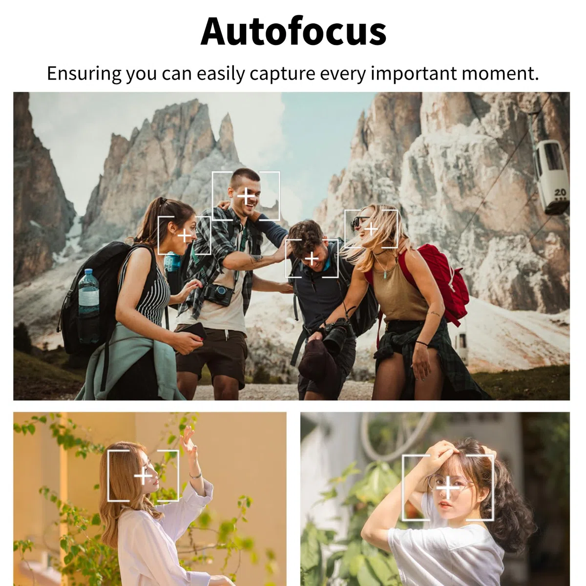Fotocamera Digitale 4K, Fotocamera per Vlogging con Messa a Fuoco Automatica da 64 MP, Zoom Digitale 28X, Filtro retrò, Lettore Musicale, WiFi, modalità Bellezza, Compatibile con